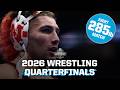 All four 285 lb matches - 2026 NCAA wrestling quarterfinals