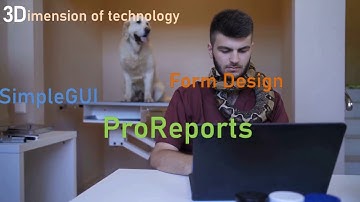 ProReports as Form Designer for PySimpleGUI (TKinter).
