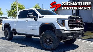 McGaughys 4" Kit, 37"s & 18x9 Methods // 2025 GMC 2500HD AT4X AEV