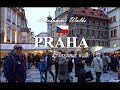 CITY WALKS: Christmas Praha Travel - Прогулка по Праге в Рождество