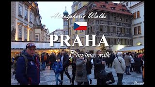 CITY WALKS: Christmas Praha Travel - Прогулка по Праге в Рождество