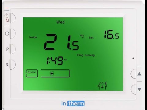 Oda termostatı montajı - in-therm Mrl-300 RF - Ferroli domiproject 24F -  YouTube