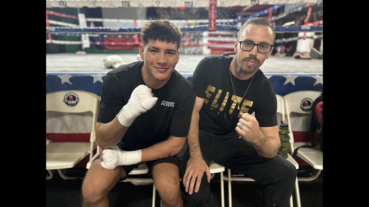 Travis 'The Chosen One' Crawford preps for Payne Arena Saturday