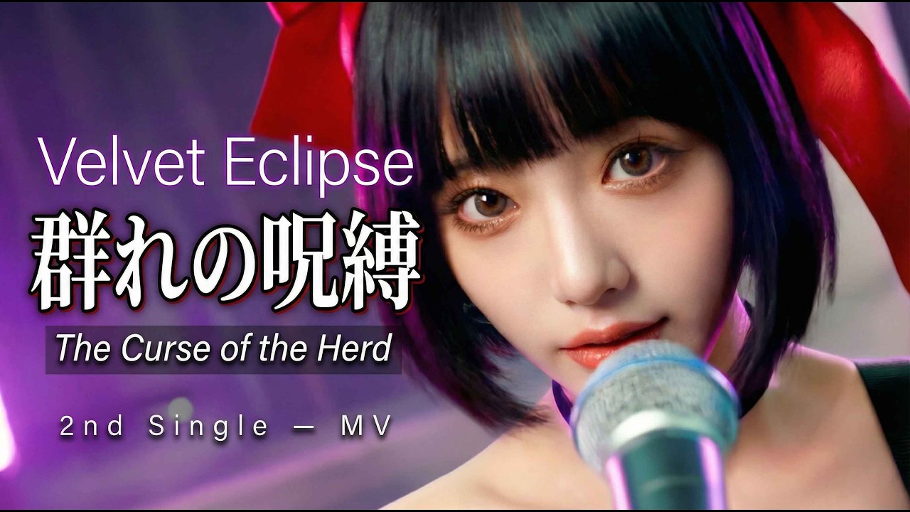 【MV】The Curse of the Herd（群れの呪縛） - Velvet Eclipse｜仮装系AIロックバンド