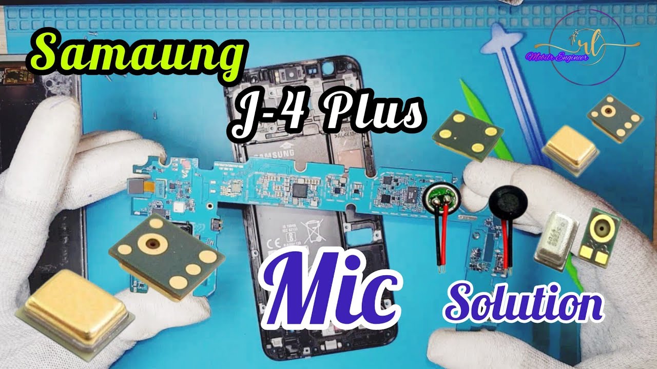 Samsung j4 Plus mic solution - YouTube