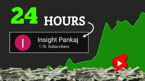 24 HOURS Challenge | ( Shoking Result ) How To Grow Gaming Channel From 0 Subscribers | 