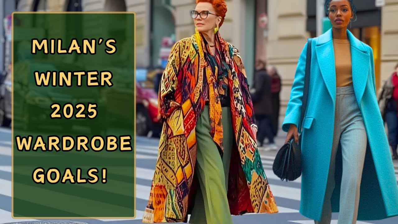 Unique Italian Street Fashion Winter 2025 Milan Chic Fashion Trends Maxresdefault