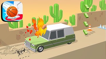 Bounce Dunk ​- All Levels Gameplay Android,ios (Part 187)