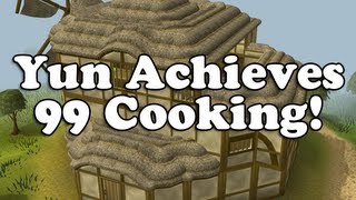 RuneScape Level 3 Skiller achieves 99 Cooking!