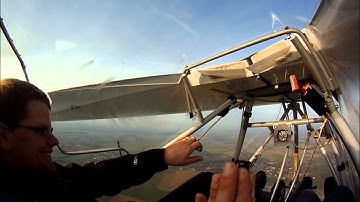 A day of fun in SWIFT two seater hangglider trainer