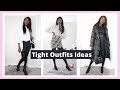 How To Style: Tight Outfits Ideas || How To Style Tight For Autumn Winter  🍂🍂🍂