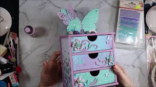 Kaisercraft Fairy Tale Butterfly Drawers