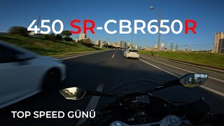 TOP SPEED GÜNÜ | CFMOTO 450SR | HONDA CBR 650R