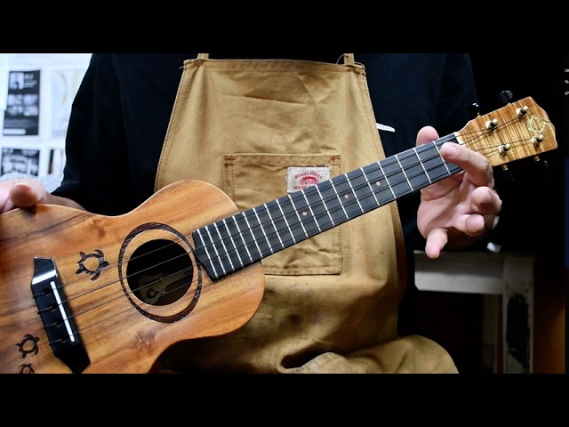 G-String Ukulele C1 Honu tattoo FS(コンサート) @Guitar & UkuleleShop TANTAN