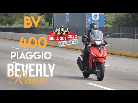 Beverly 400 HPE S E5 2022 Review Lanzamiento @Piaggio México  De Sol a Sol el Reencuentro