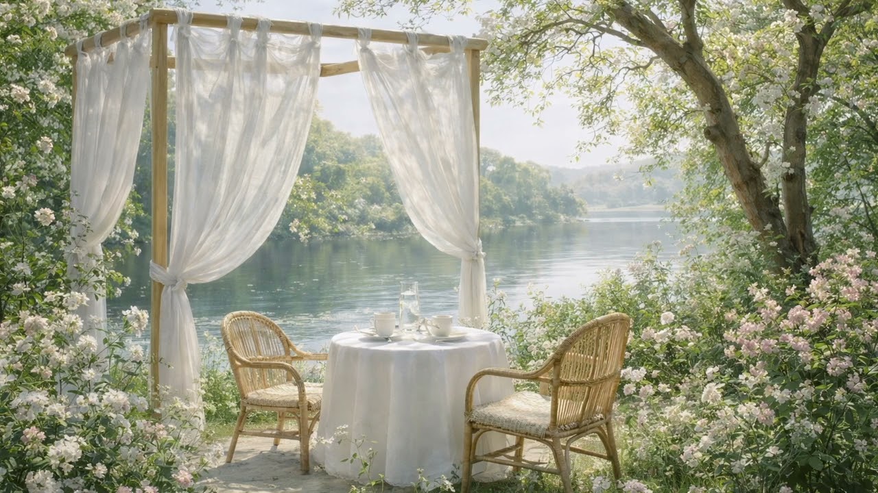 8Hours of Stream with Bird Sound  for Deep Relaxation & Sleep