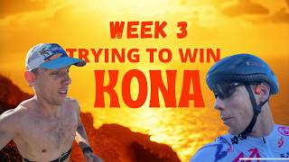 A Weekend of Ironman Training trying to Win my Age Group at  Kona - Ep 3