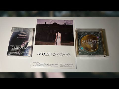 SEULGI 28Reasons photobook ver.直筆サイン入り SEULGI - 28 Reasons (Photobook Ver.)