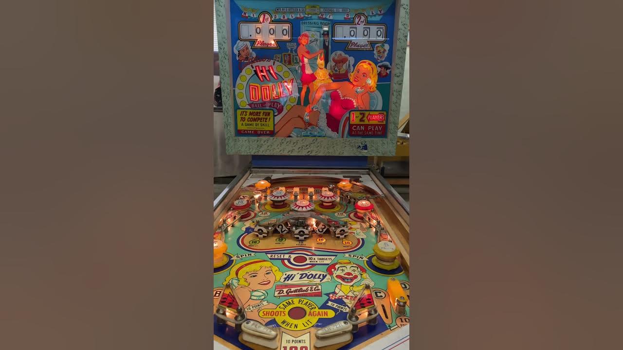 Gottlieb Hi Dolly Pinball YouTube