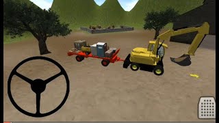 Excavator Simulator 3D #1 Excavator games 2021 tractor excavator game खोदक मशीन screenshot 3