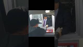 Growing Arm in Drive through #magic #funny #prank