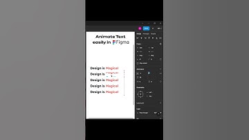 Animate sliding text in Figma very easily for your website #shorts #Figma #Design
