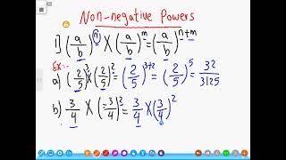 non negative integers power part1