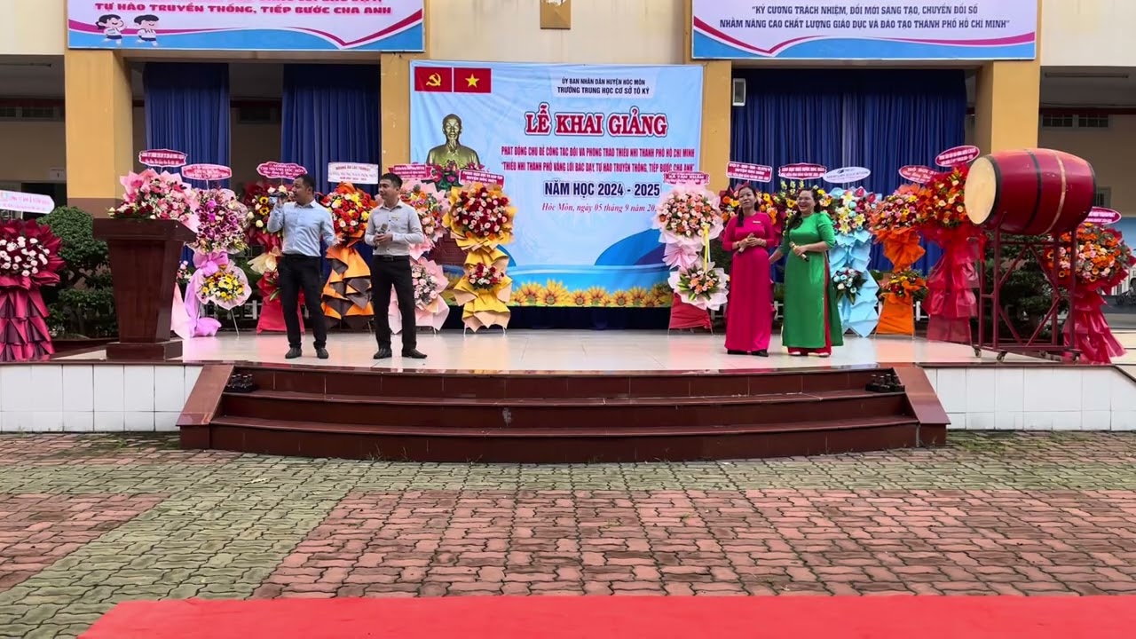 Tiết mục Khai Giảng NH 2023-2024 cùng các Thầy Cô