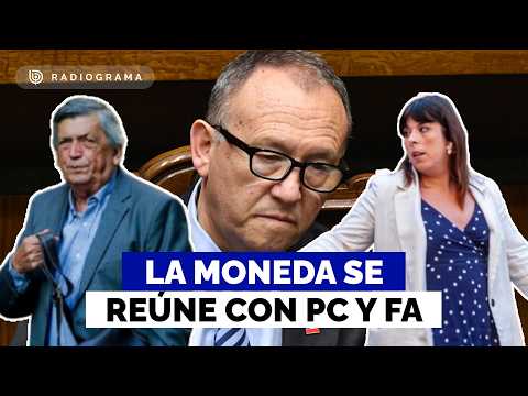 Acusaciones cruzadas y tensiones internas: gobierno busca consensos con PC y FA en reuniones de La Moneda