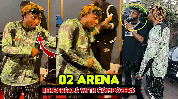 O2 Arena: Asake Revealed His "Choir Master" Skill During Rehearsals