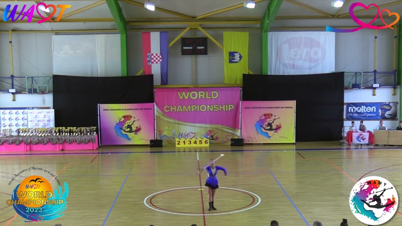 4. miejsce MŚ 2023 - Buława Senior Solo - Natalia Rucińska