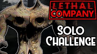 Lethal Company | Solo Challenge - Flashlight Only!