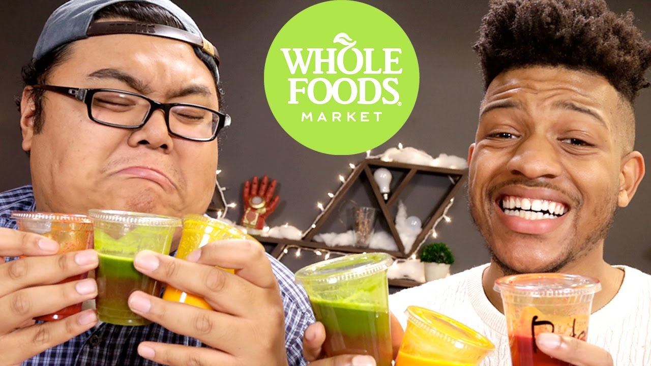 Every Whole Foods Wellness Shot Taste Test YouTube