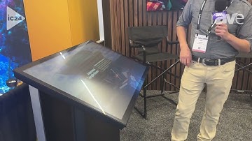 InfoComm 2024: Ideum Features 49" Drafting II Smart Touch Table Kiosk Integrated With i7 Processor