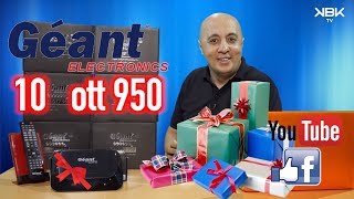 KBK TV - Tout sur GÉANT-OTT 950 كل شيء عن