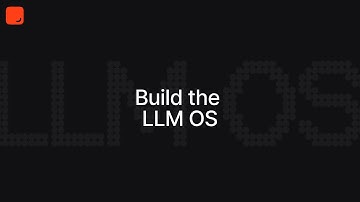 Build the LLM OS | Autonomous LLMs as the new Operating System