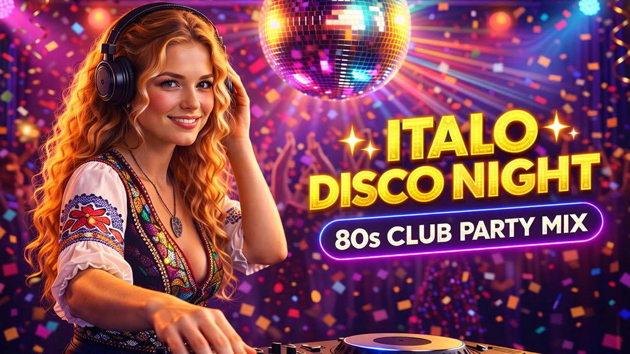 ITALO DISCO DANCE MIX 💿 Old School 80s Club Music