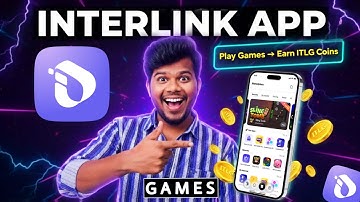 How to Play Games in Interlink & Earn ITLG Coins 💰 | Interlink App Full Telugu Explanation
