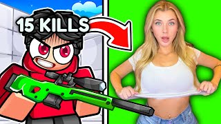 1 Kill Remove 1 Clothing In Roblox Rivals