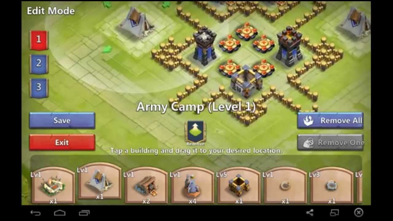 Castle Clash : Town hall lvl 8