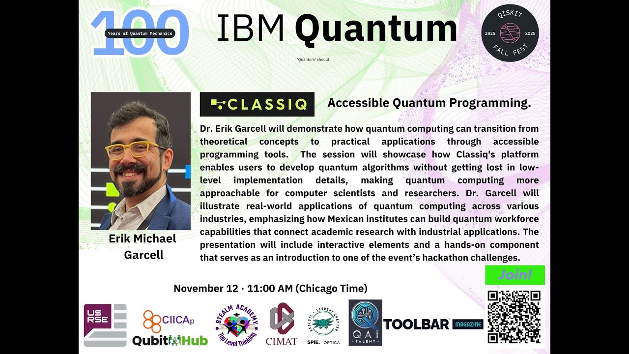 Dr. Erik Michael Garcell: Accessible Quantum Programming