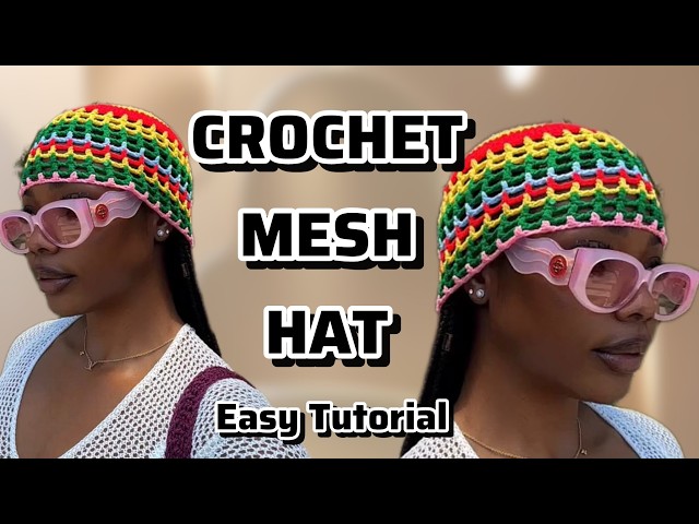 made in KEY × MFC IRON CROSS CROCHET HAT YouTube