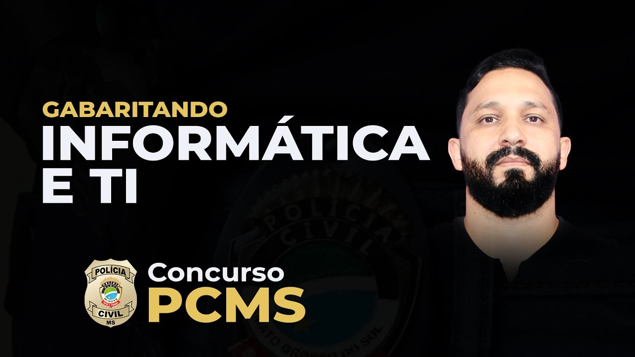 CONCURSO PCMS | INFORMÁTICA E TECNOLOGIA DA INFORMAÇÃO