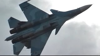 Sukhoi Su-30Sm Сухой Су-30Cm Incredible 3D Thrust Vectoring Demo Maks Airshow