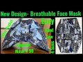 (#126) DIY Breathable Face Mask- Easy Face Mask Hand Sew Tutorial- How To Make Fabric Face Mask Easy