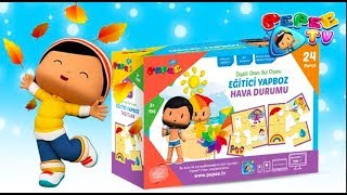 Pepee - Hava Durumu Oyunu -  Yapboz Oyunu | Kutu Oyunu | Çocuk Oyunları