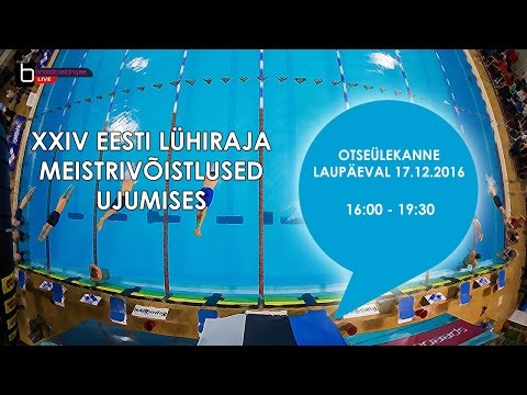 XXIV Eesti lühiraja meistrivõistlused ujumises - 1. osa