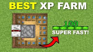 NEW EASIEST XP FARM in Minecraft Bedrock 1.21/26.1+! (No Trident)