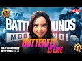 BGMI AGGRESSIVE GAMEPLAY | LIVE WITH BUTTERFLY