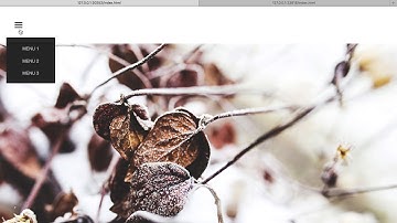 how to: Dropdown menu
